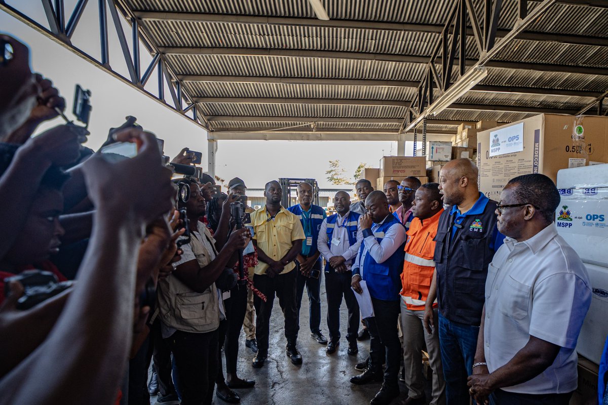 OPS/OMS Haïti tweet media