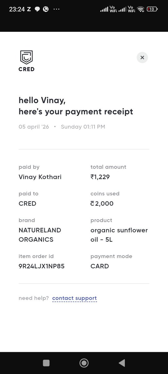 Vinay Kothari tweet media