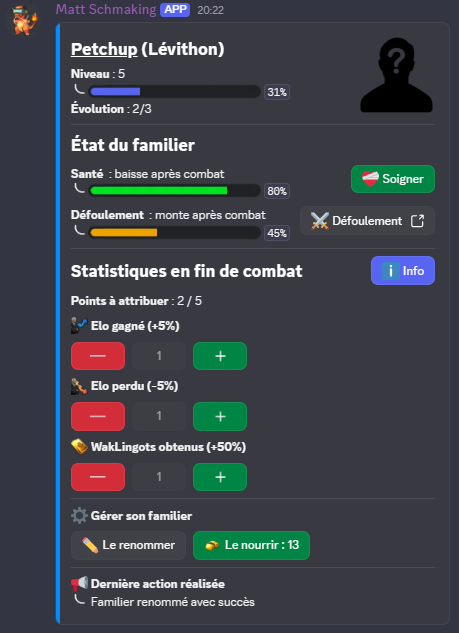WakLeague's tweet photo. 🐢 La nouvelle saison 8 de WakLeague débute dans quelques jours, le samedi 18 avril, et pour vous faire patienter, voici un petit teasing de la refonte complète de notre feature de familier sur le serveur !
Hâte de vous sortir ça 😄 https://t.co/85MhNv7adL