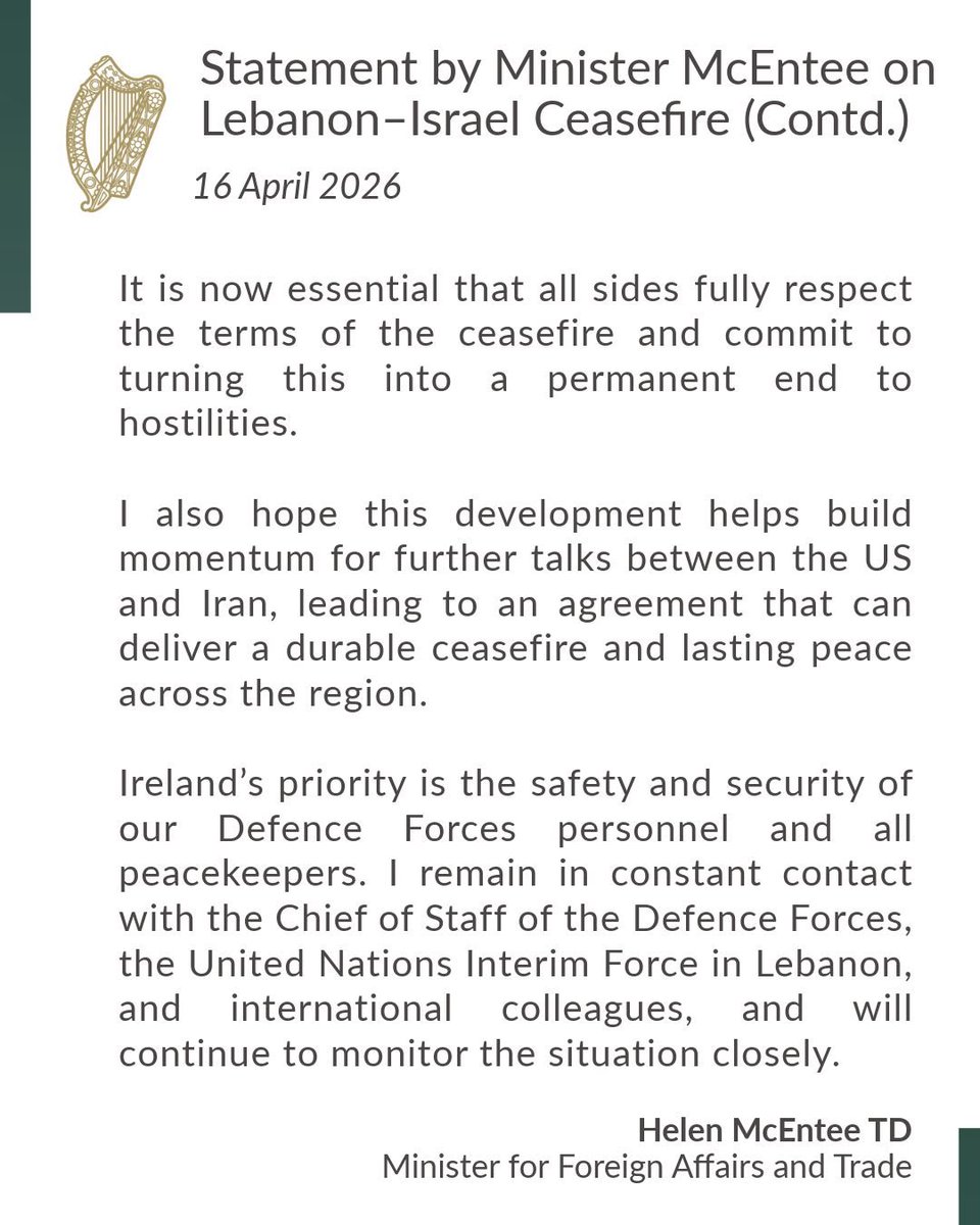 Helen McEntee TD tweet media