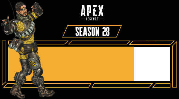 Season 28 is 77% complete.
There are 19 days left.
#ApexLegends