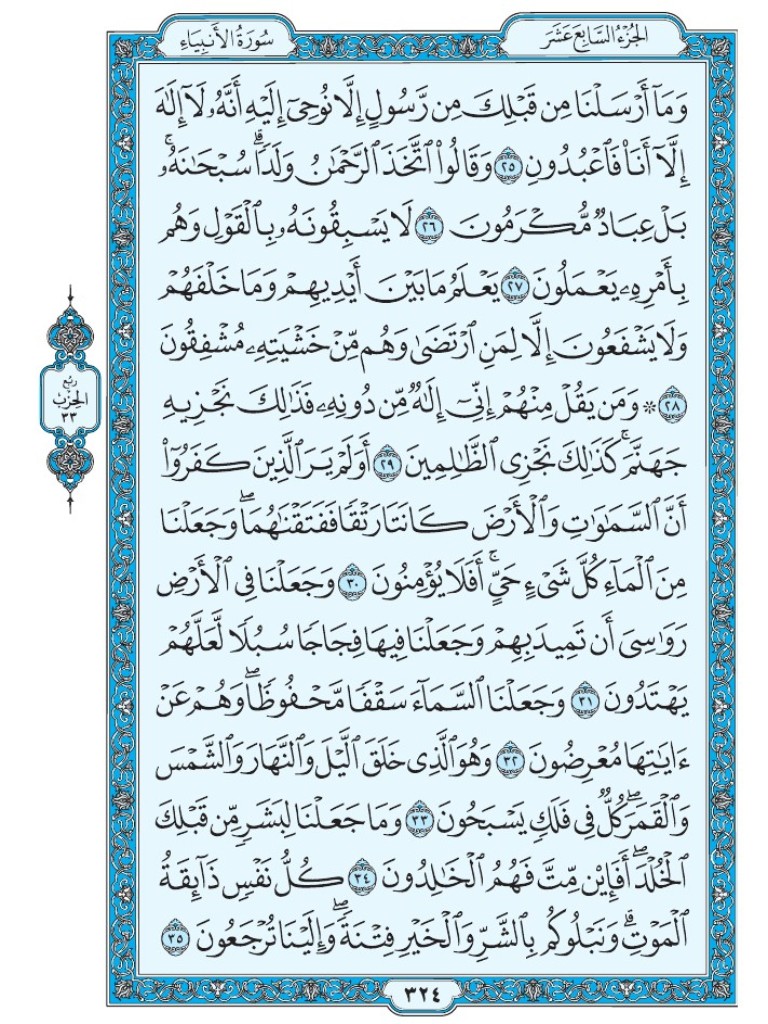 القرآن الكريم [ ص : 324 ]