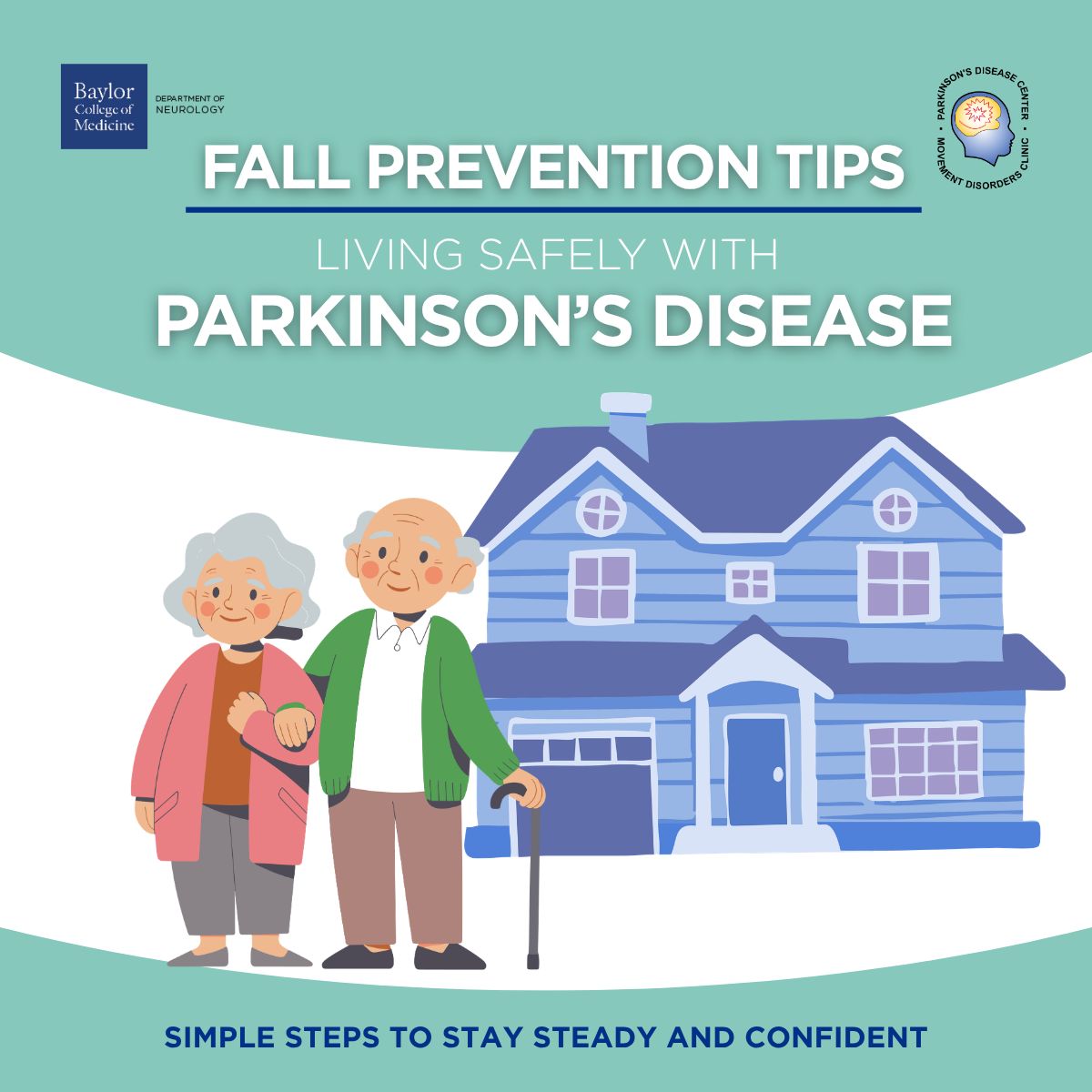 bcmneurology's tweet image. 🧵 Thread: Falls are common in Parkinson’s — but many can be prevented with the right strategies. 

#ParkinsonsDisease #FallPrevention #StayActive #BrainHealth #MovementDisorders 

@JankovicJoseph
@PDCMDC