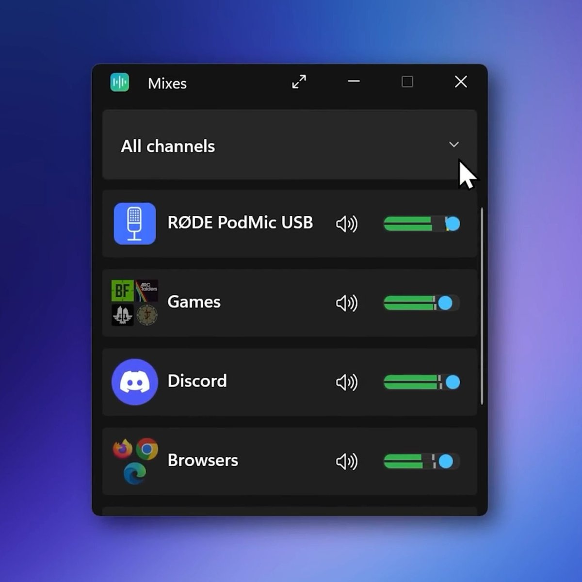 Wave Link 3 por fin simplifica el control de volumen a través de la aplicación.

Gratis para Windows y macOS.