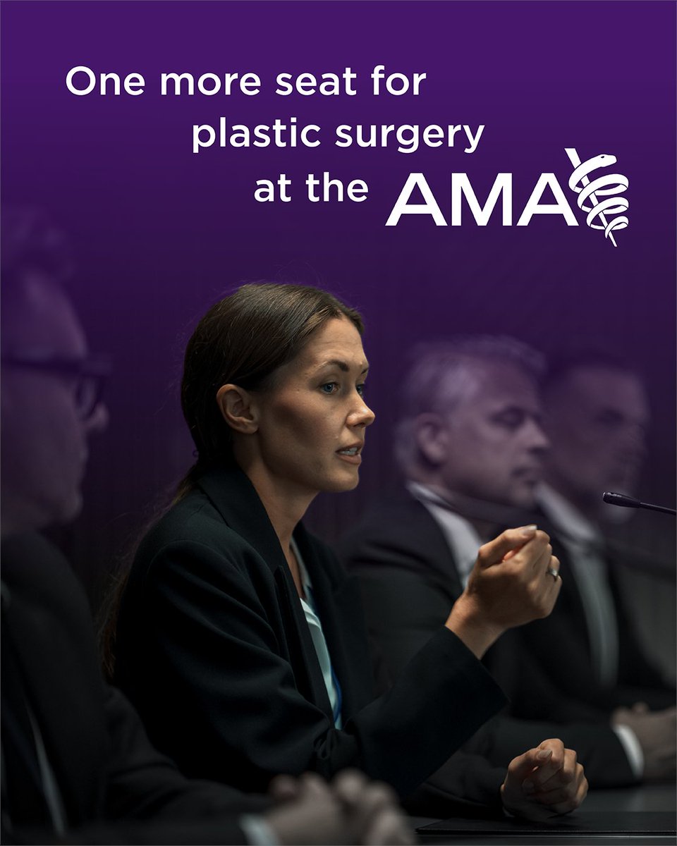 ASPS_Members's tweet image. ASPS is already at the table in the AMA House of Delegates. We're just 100 members away from adding another seat. More representation equals a stronger voice for plastic surgery. Consider joining or renewing your AMA membership today! bit.ly/3Q8HYOU #PlasticSurgery