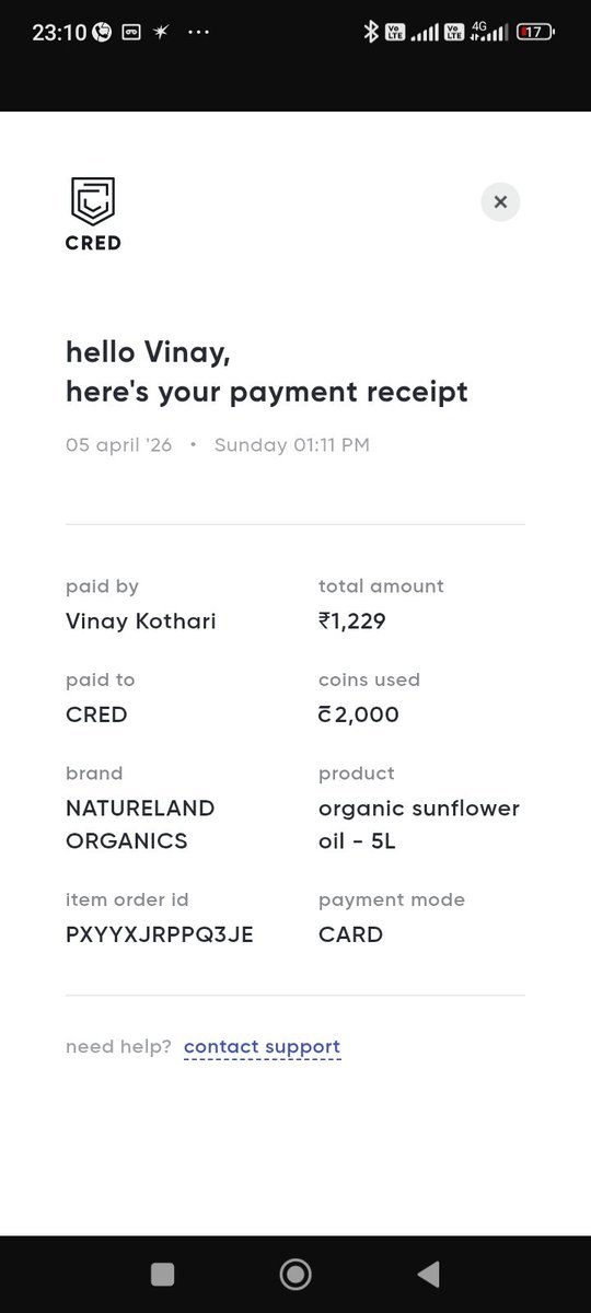 Vinay Kothari tweet media