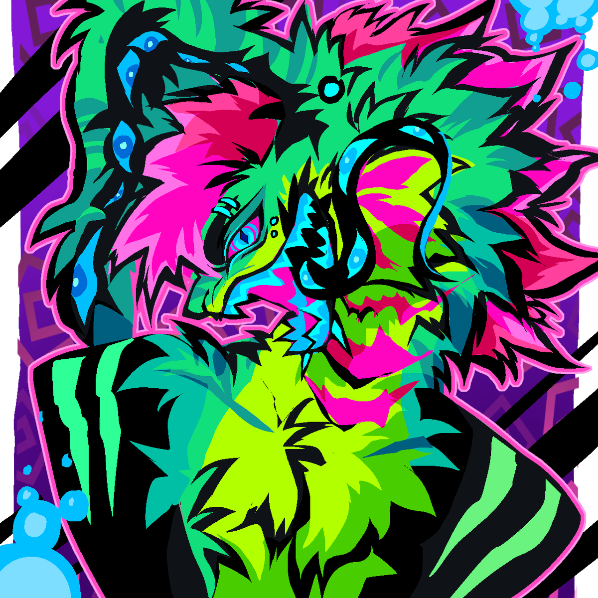 Birthday drawing for a cool dude
