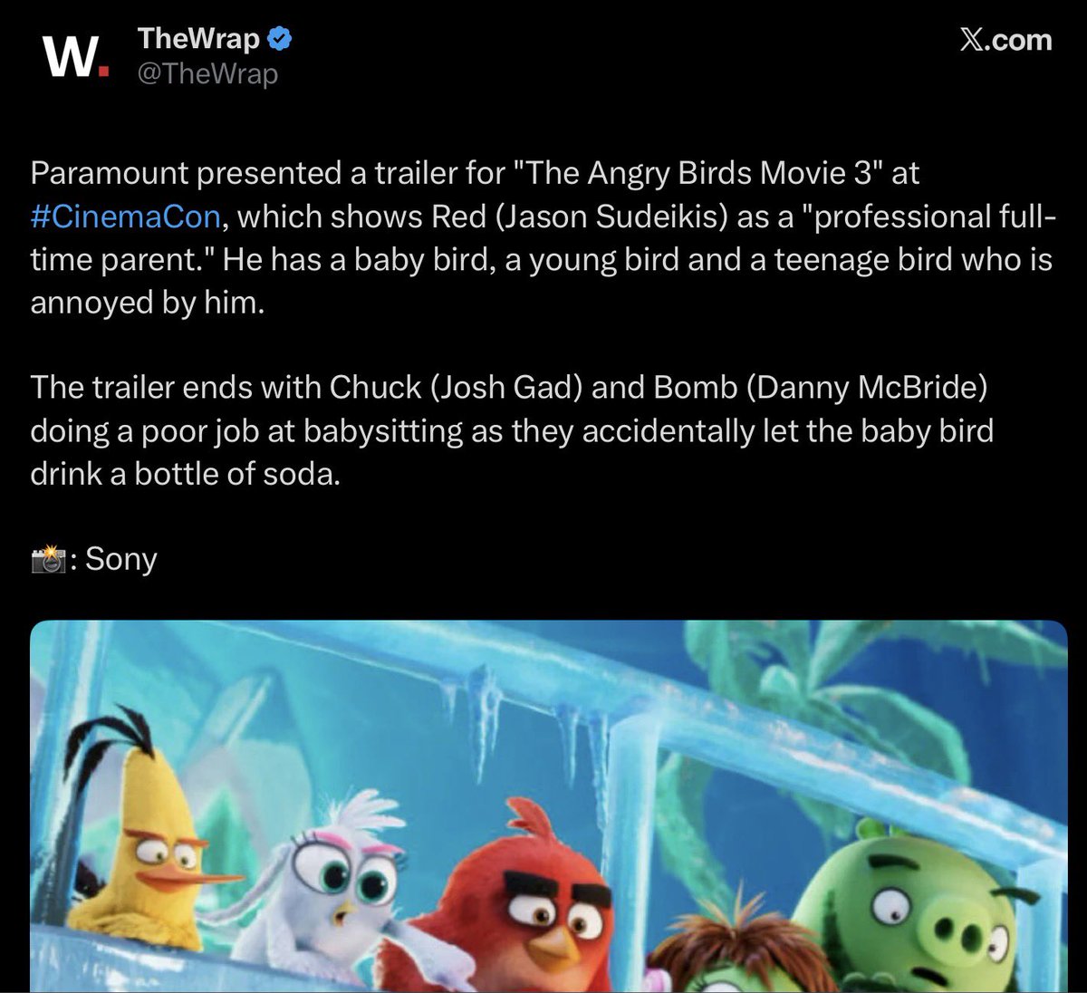 A Random Dude’s Angry Birds Opinions tweet media