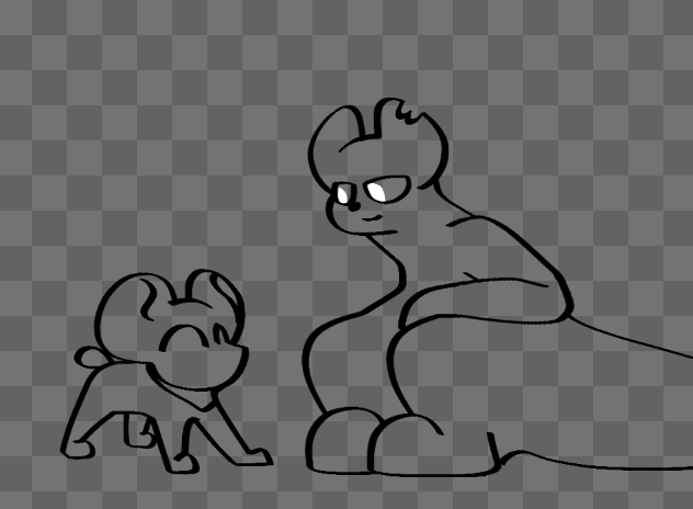 Rose and Sparkle doodle