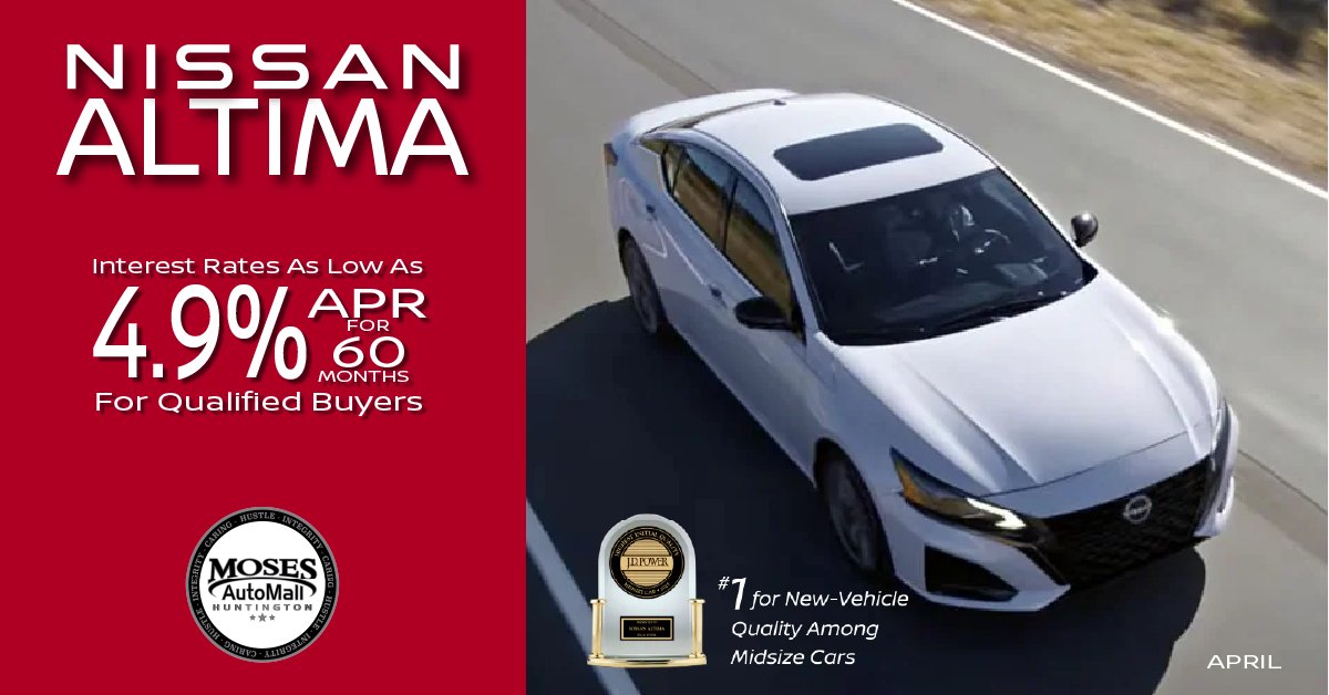 Spring into performance and efficiency. The Nissan Altima is ready—save during our Spring Savings Event: tinyurl.com/2pn4cdp4