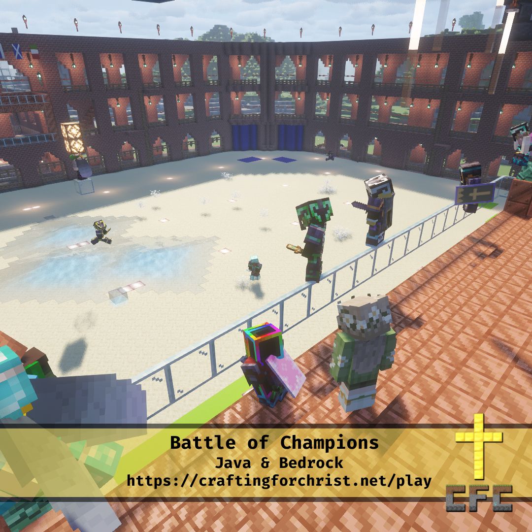 craft4christmc's tweet image. Version: Java and Bedrock 1.21.11
Crafting for Christ website: craftingforchrist.net 
Java &amp;amp; Bedrock: craftingforchrist.net/play 
Discord: craftingforchrist.net/discord 
#minecraft #minecraftservers #minecraftforever #minecraftbedrock #bedrock #christian #christianminecraft