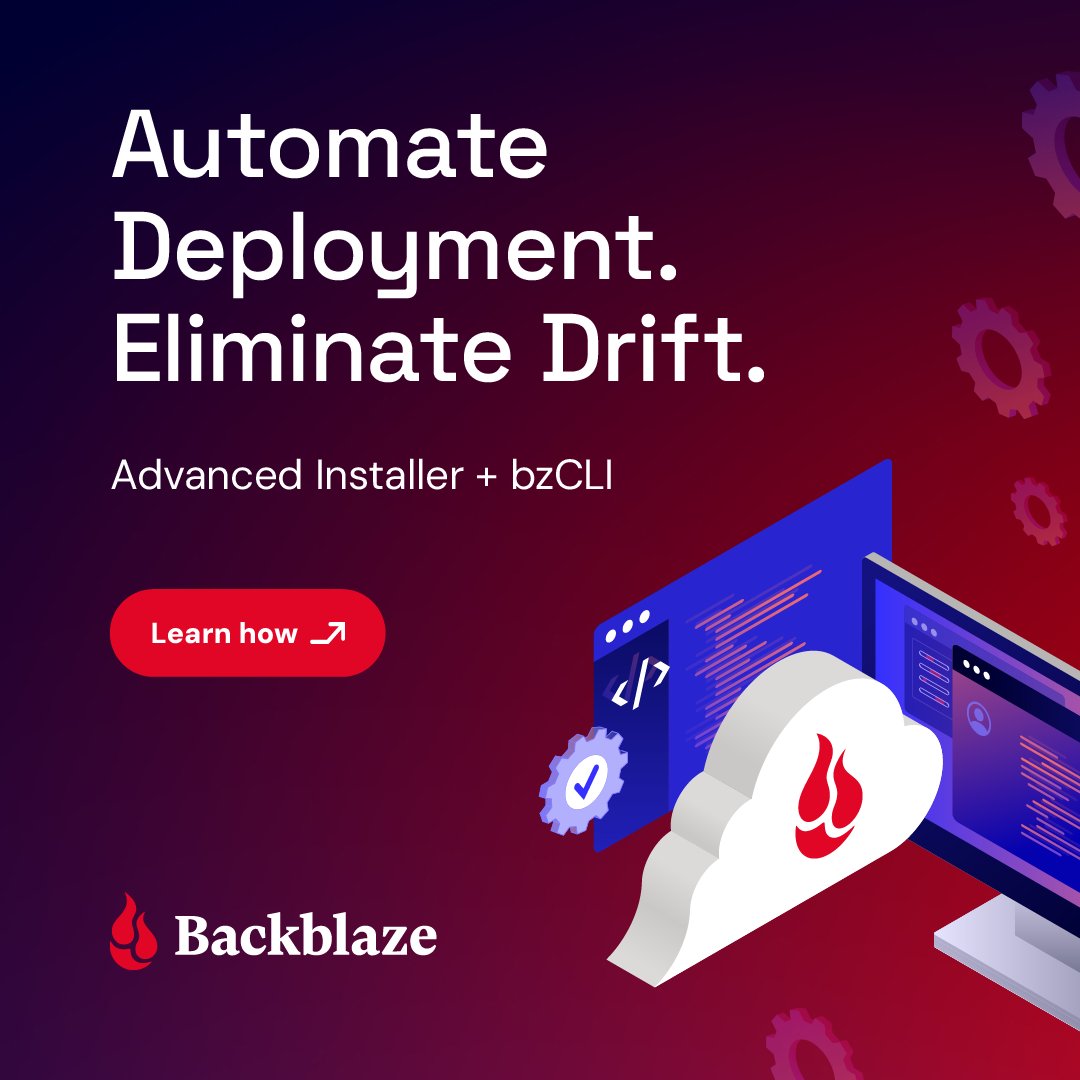 Backblaze tweet media