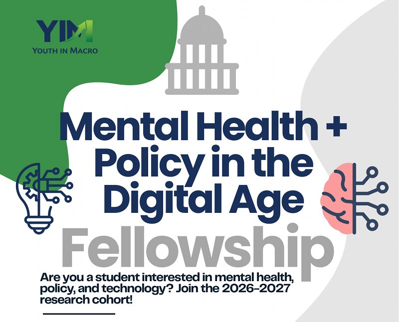 YIM Macro Research Fellowship 2026-2027

The YIM Macro Research Fellowship is an academic year long program from Fall 2026-Spring 2027, designed for social science students who are ready to move beyond the classroom and into real policy work.

Details: opd.to/3Qa8o2U |