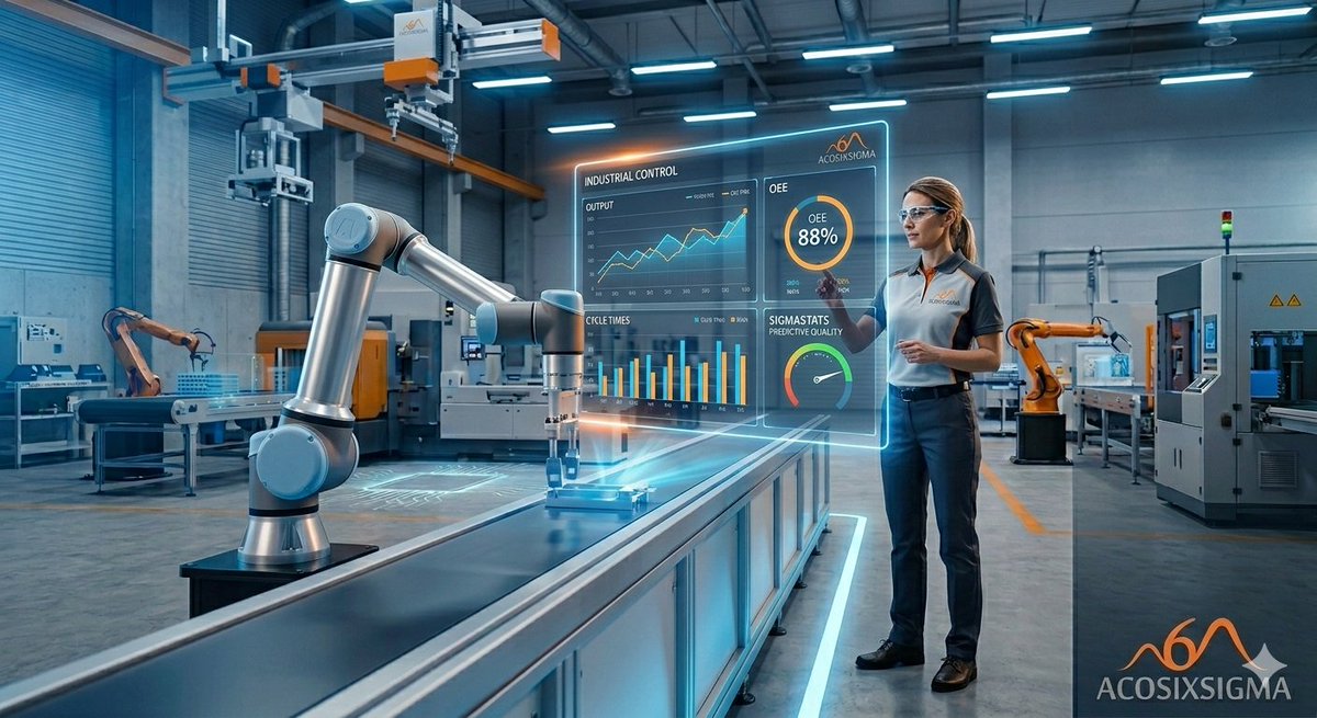 acosixsigma's tweet image. IA en la Industria: No es el futuro, es el estándar actual.

¿Está tu empresa preparada para anticipar fallos o sigue reaccionando a los problemas del ayer?

#IAIndustrial #SmartManufacturing #Acosixsigma #Industry40 #TransformacionDigital