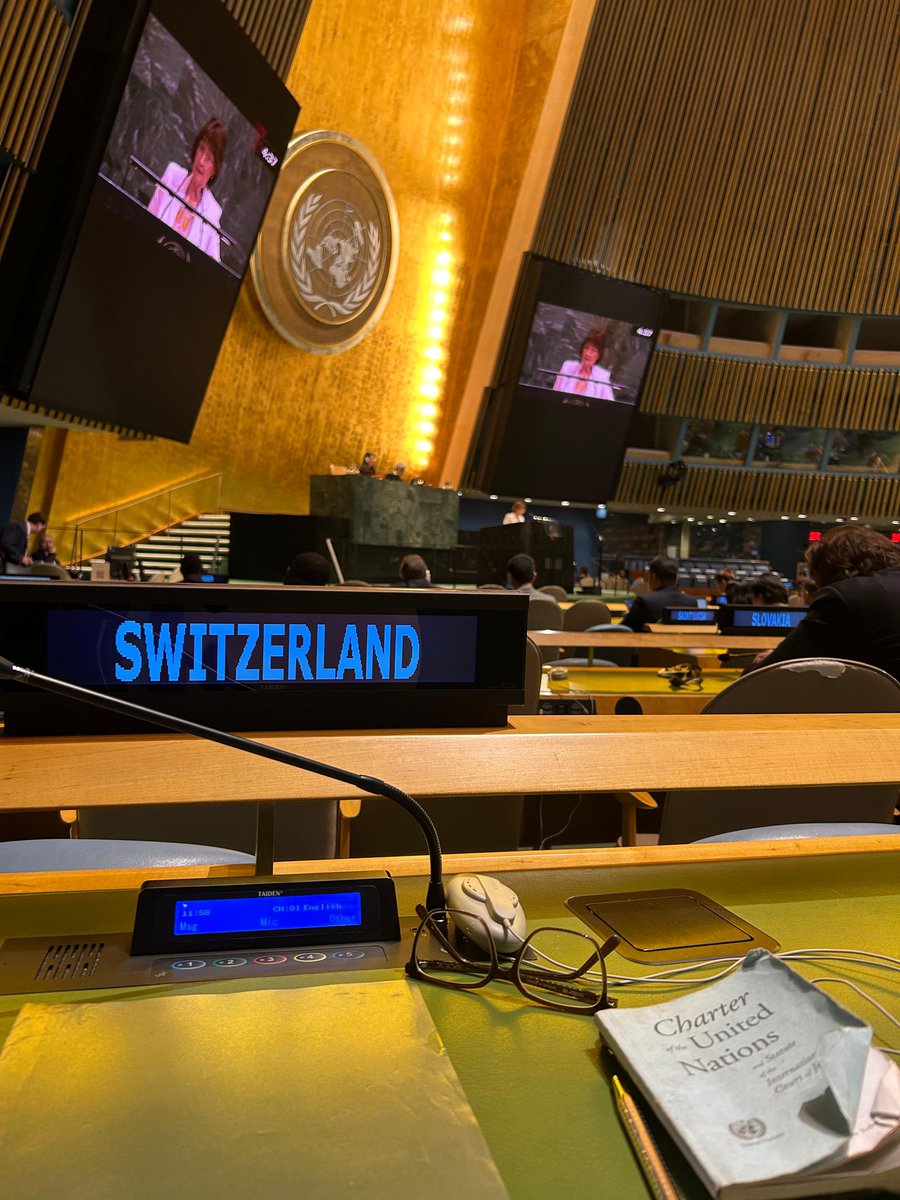 swiss_un's tweet image. #MiddleEast|🇨🇭at veto debate today: violations of int'l law can't be met with further violations. Attacks on civilians are prohibited. We stand in solidarity w/ affected populations in Gulf &amp;amp; beyond. De-escalation &amp;amp; ceasefire are imperative. UNSC must act for return to diplomacy.