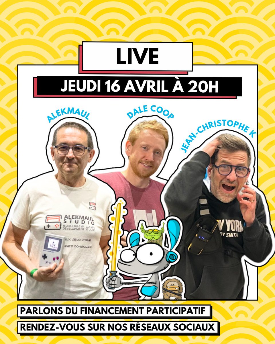 dale_coop's tweet image. Toute l'équipe de Geek Life The Game (NES) est en direct... @GeekLifeFest 

➡️twitch.tv/geeklifefestiv…
➡️youtube.com/watch?v=HYRlOi…
➡️ fb.watch/GwTy3mJDih/

#NES #homebrew #nesdev #indieNES #indiegames #gamedev #ファミコン #同人ゲーム