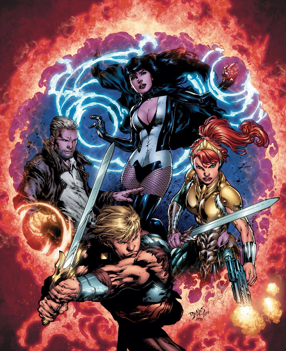 Zatanna & Constantine tweet media