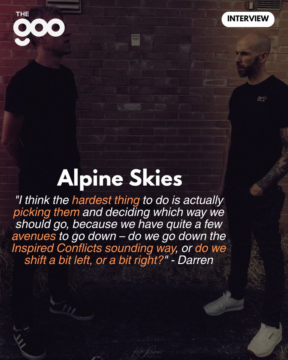 theGOOdublin's tweet photo. Our interview with Alpine Skies where we talk about their debut album ‘Inspired Conflicts’

Read the full interview online at our new website https://t.co/To5kckvpvy https://t.co/KiwYaGfjmR