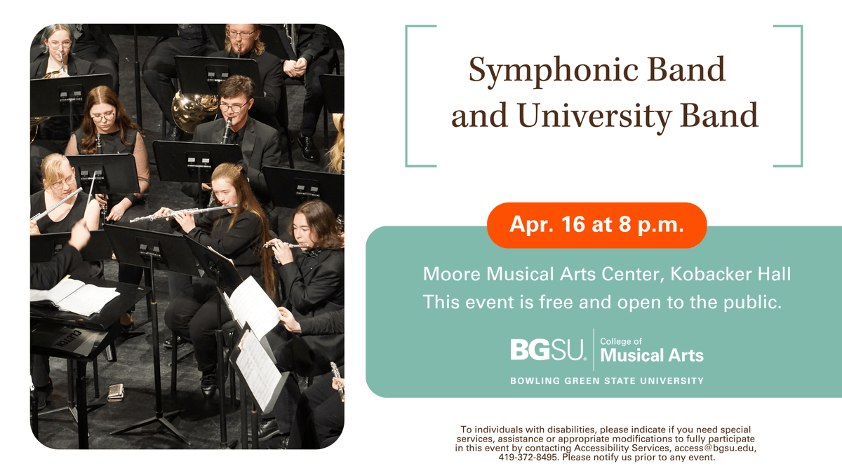 BGSU College of Musical Arts tweet media