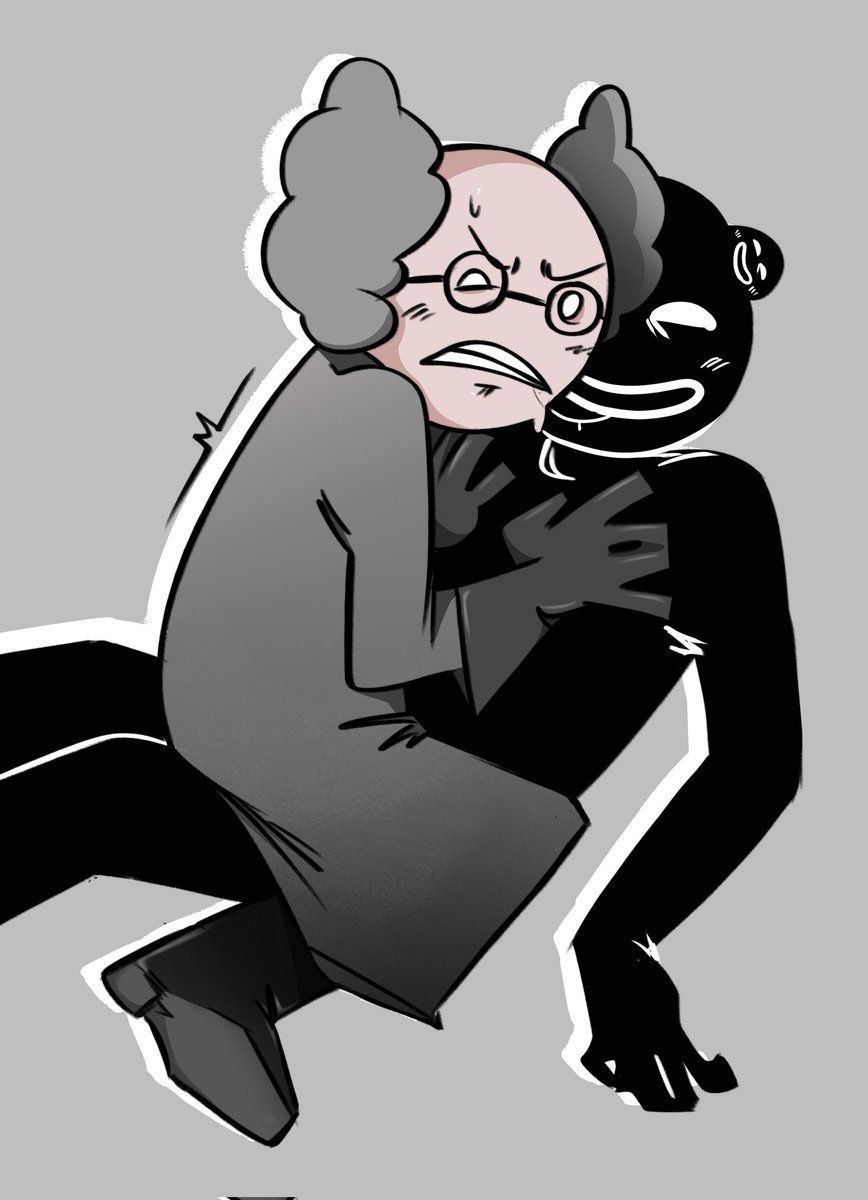 _Hornygoat_'s tweet image. its me, im forcing them to kiss #darkmatter #mewgenics