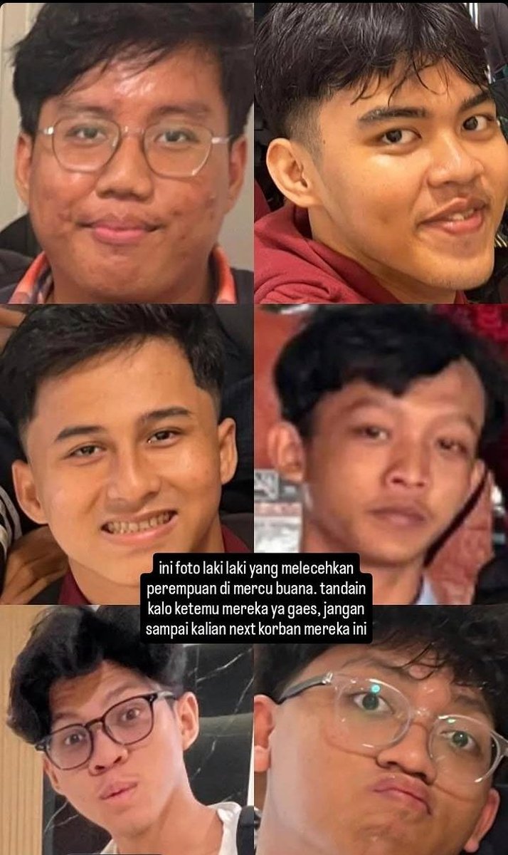 MercuFess_'s tweet photo. Hati-hati deh guys kata gue mah, kampus kita juga punya jagoan rupanya ?‍?

lebih jelasnya liat di ig @.ocyniras aja, gue pampangin mukanya biar kalian bisa jaga jaga kalo ketemu. https://t.co/uALYzDpXDD