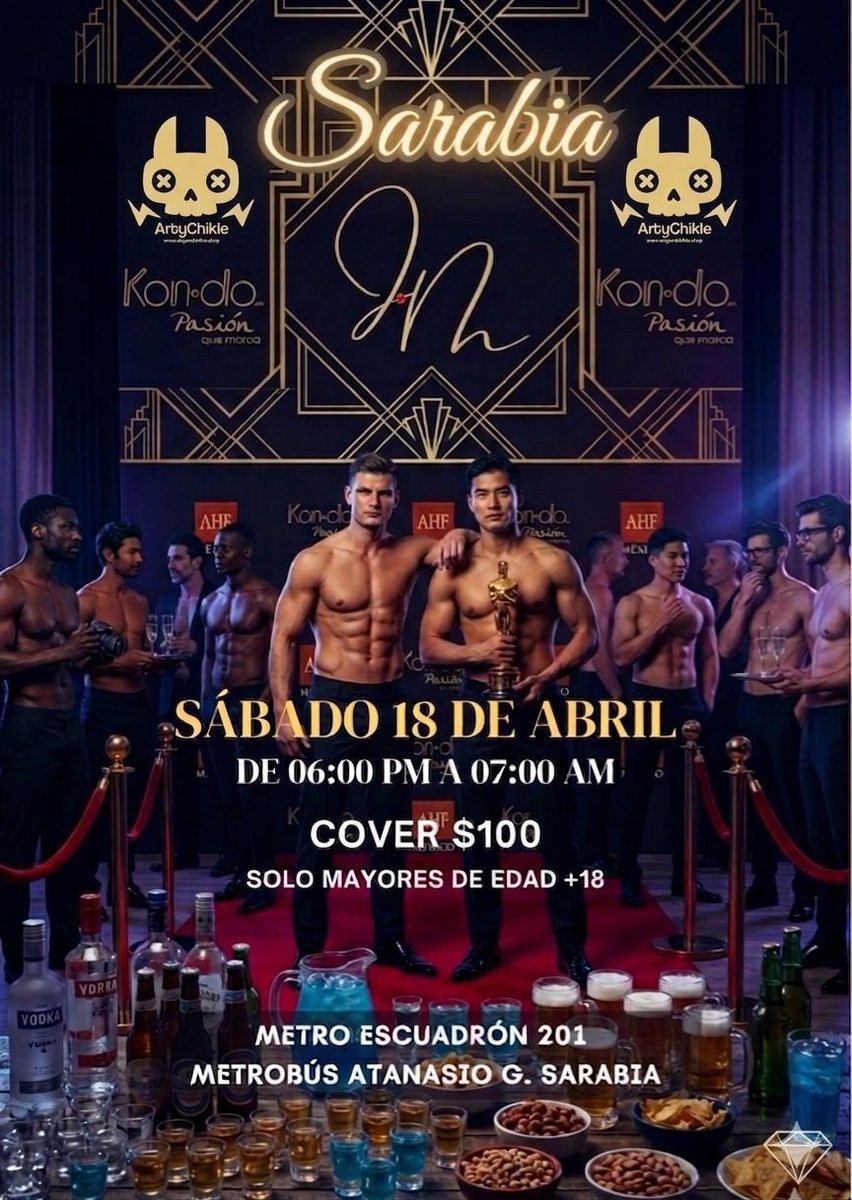 ucoco69's tweet photo. Orgi@ el s��bado 18, de 6 pm a 7 am
A dos cuadras del metro Escuadron 201 y a un lado del metrobús Atanasio G Sarabia

- Cover $100 
- Entrada gratis en la compra de poppers.
- ⁠Recomendamos llevar mochila para guardar sus cosas 
- ⁠Tendremos Shots de bienvenida y dinámicas😏 https://t.co/07fIn6snq1
