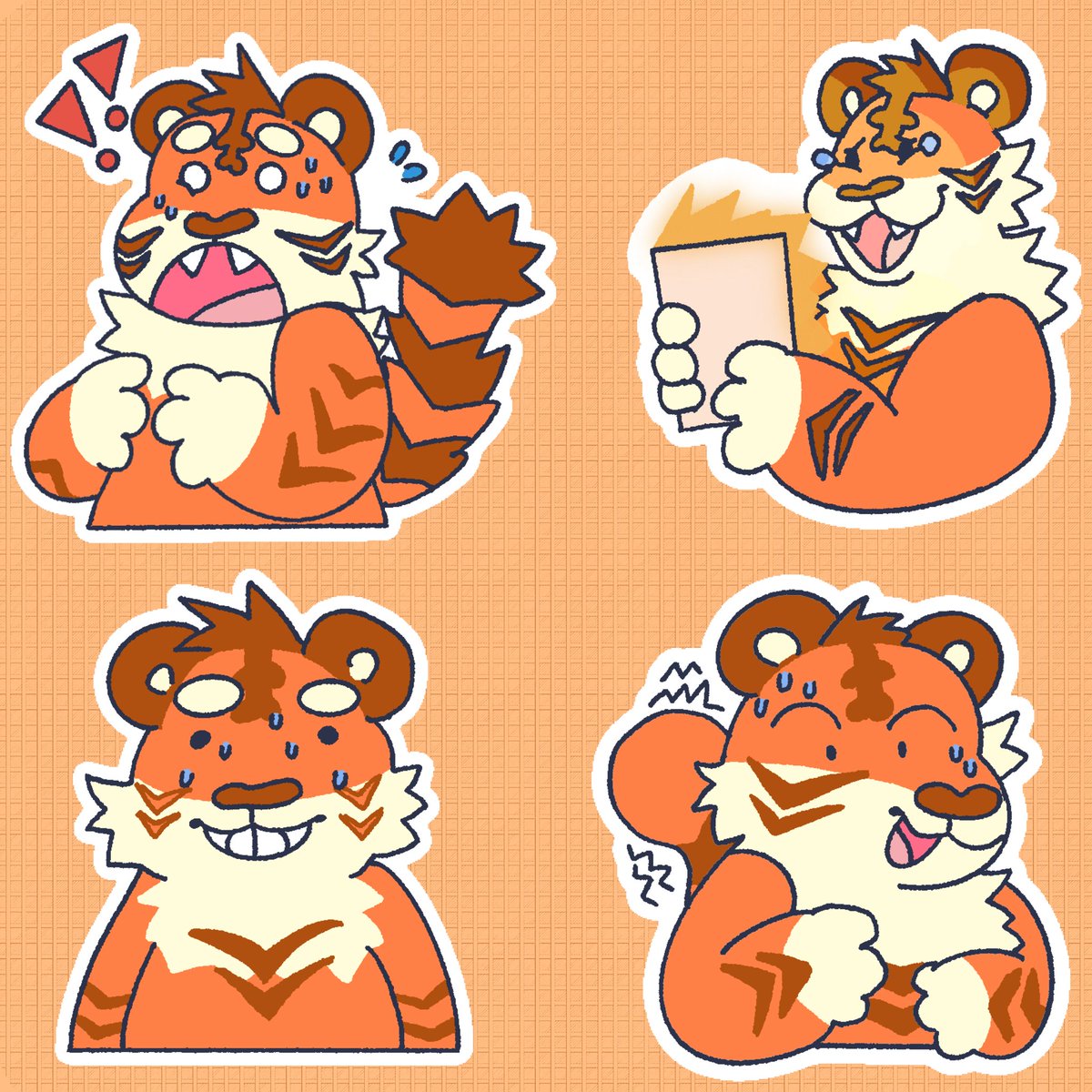STICKER COMMISSIONS ARE OPEN! :D 🪩
These will be open forever until the day I die.

I'll attach more examples in replies. :D

Please DM if interested. I can work with any idea you have :).