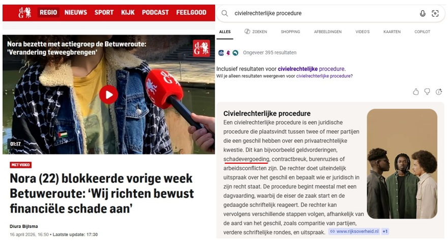 Mooi, dat je het woord ‘bewust’ erbij zegt, want dat maakt het in civielrechtelijke procedures al een stuk eenvoudiger om een fikse schadevergoedingen te eisen. Ik zou maar vast een crowdfundingactie starten als ik jou was.

#Betuweroute #Nora <a href="/fvd_nieuws/">fvdemocratie</a>

gelderlander.nl/overbetuwe/nor…