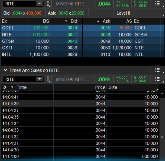 infoguy411's tweet photo. @swinvested $RITE>.005^ SLAPP THAT #ASKK https://t.co/xExmHpaEaF