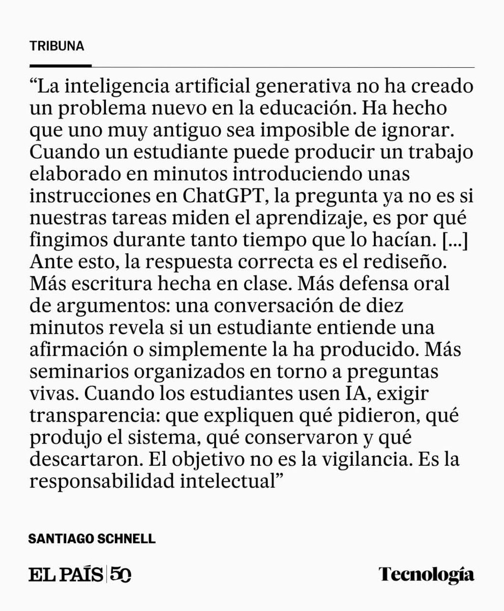 albanodealonso's tweet photo. A lo mejor la IA ha venido a abrirnos los ojos... Buen artículo este.https://t.co/BNZITm6C4T https://t.co/CvEVCp0OXW
