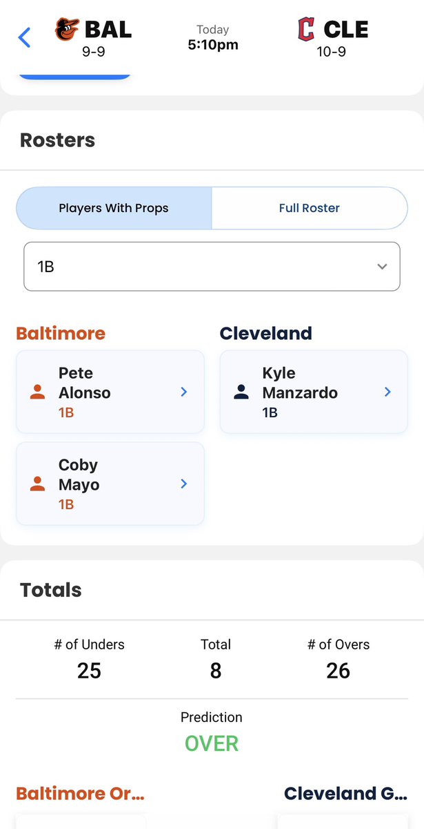 LineProphet.com tweet media