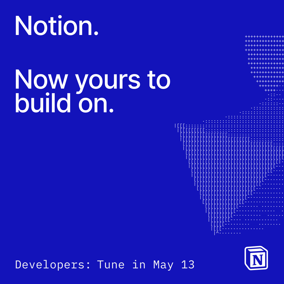 Notion Developers tweet media