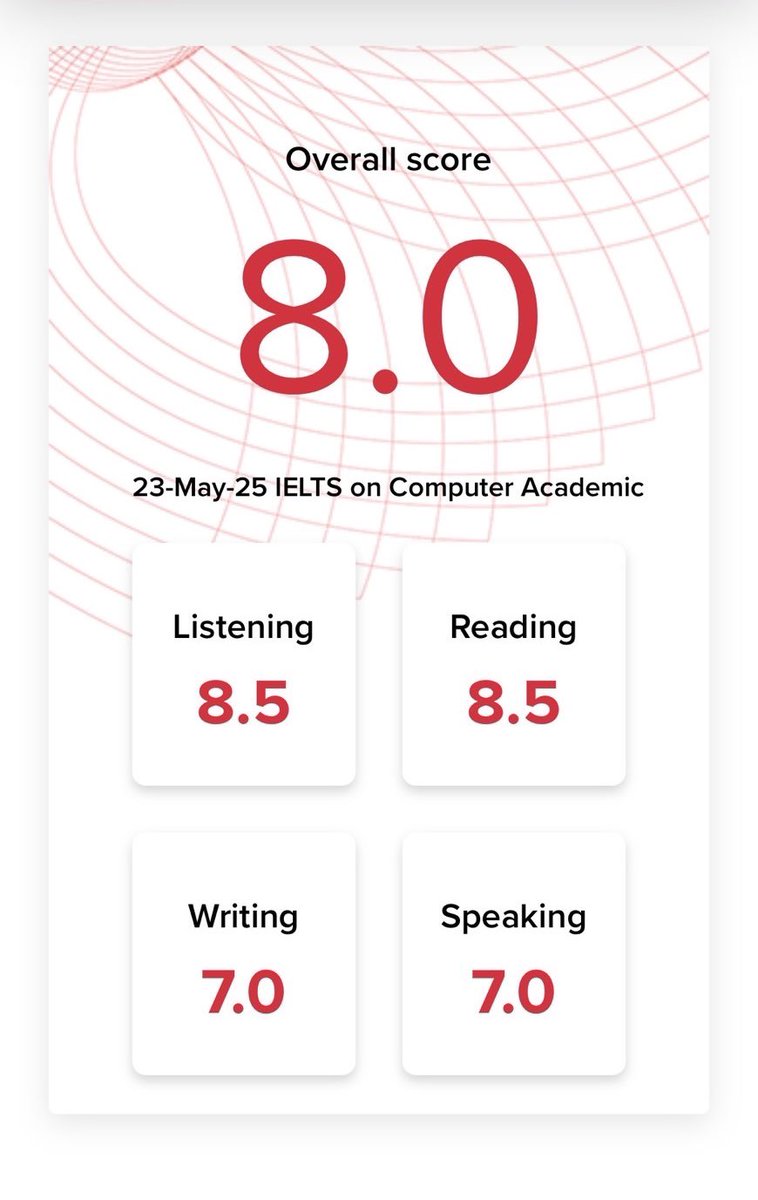 IELTS_with_me's tweet image. #รีวิว เรียน #IELTS

น้องได้ overall 8.0 &amp;gt;&amp;lt;

Congratz naka 🎉

#ติวielts #สอบielts #ติวไอเอล #ติวเตอร์ภาษาอังกฤษ #ติวอังกฤษ #ติวsat #สอบged #toeic #TUGET #CUTEP #ALEVEL #TCAS #dek69 #เด็กซิ่ว