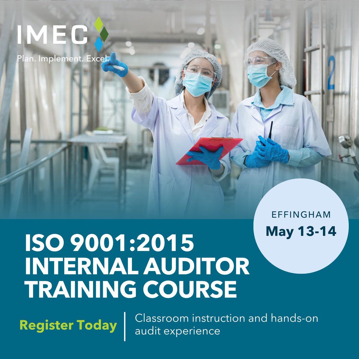 IMECillinois's tweet image. If you’re looking for a more hands-on, practical approach to ISO...

Join our working session on May 13 and 14 designed to build real capability, not just check a box.

Register: hubs.ly/Q04cq3tL0

#QualityManagement #ISO9001 #ManufacturingExcellence #IllinoisManufacturing