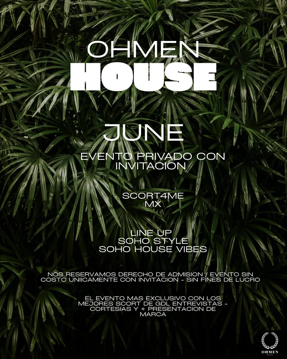 OHMEN HOUSE tweet media