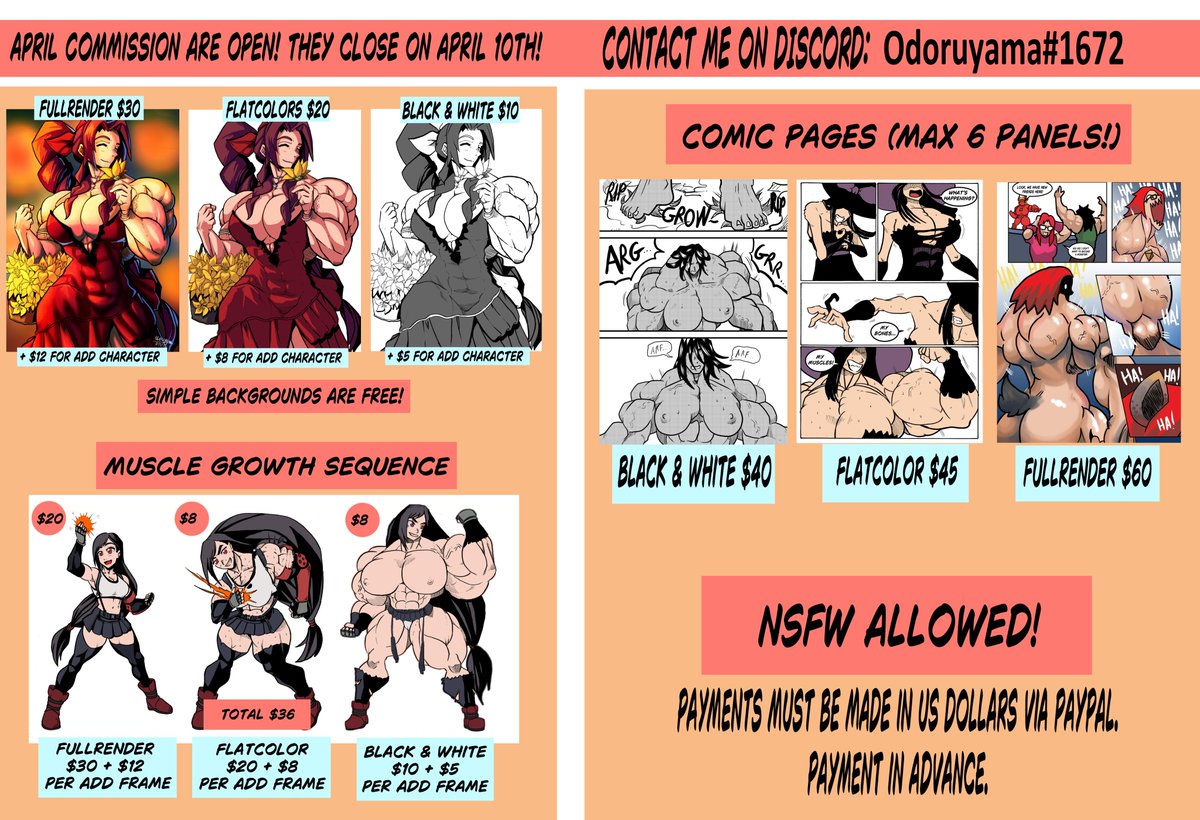 Odoruyama, Commissions CLOSE. tweet media