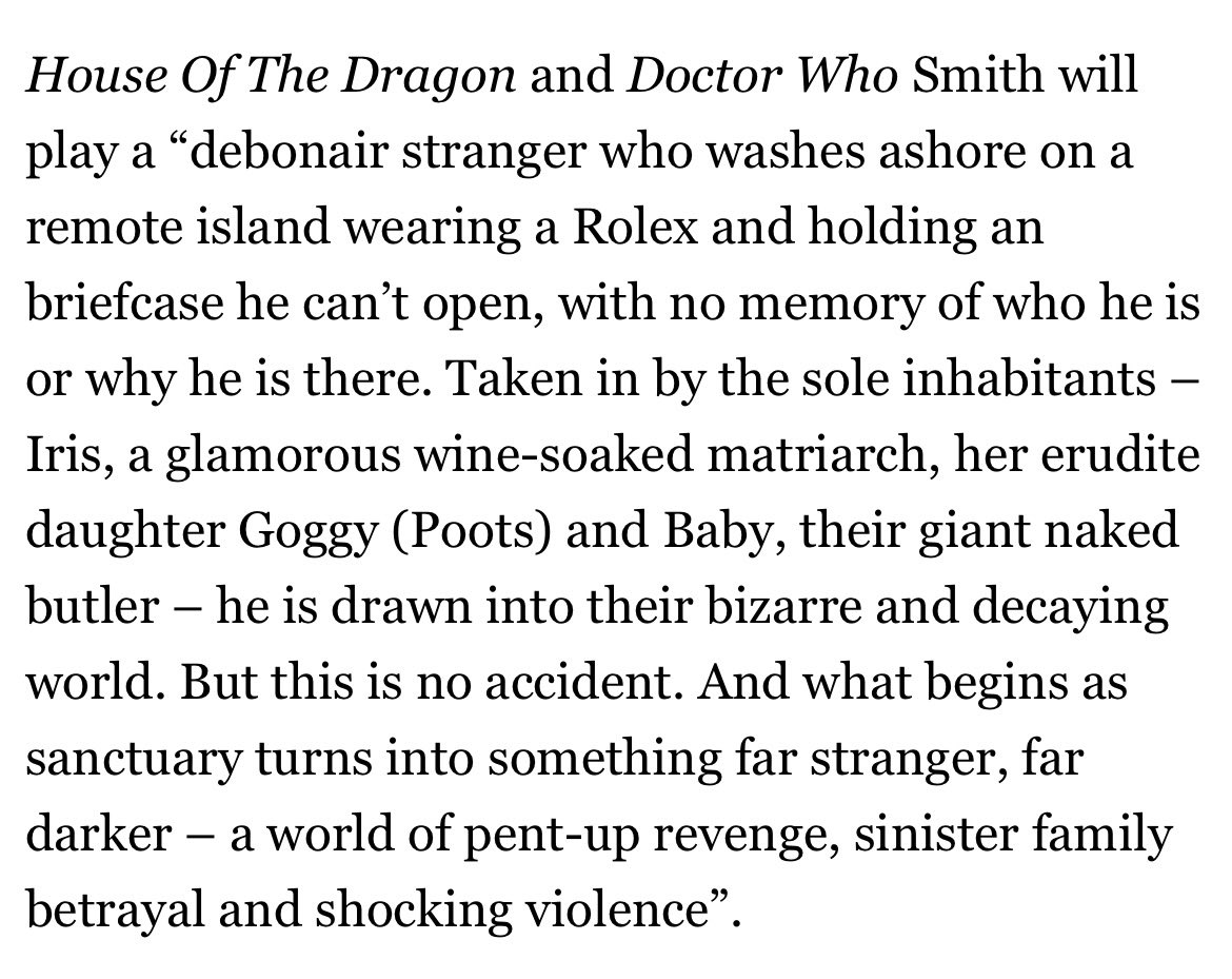 MATT SMITH BOOKED AND BUSY!!!!!