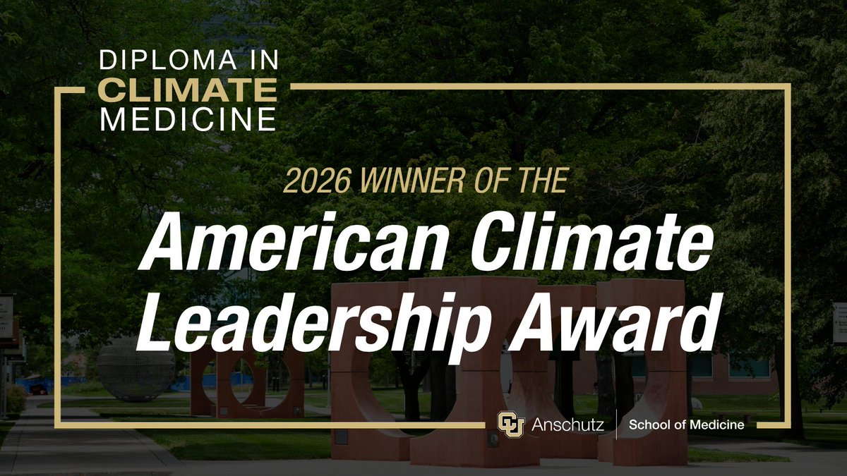 CU Anschutz School of Medicine tweet media