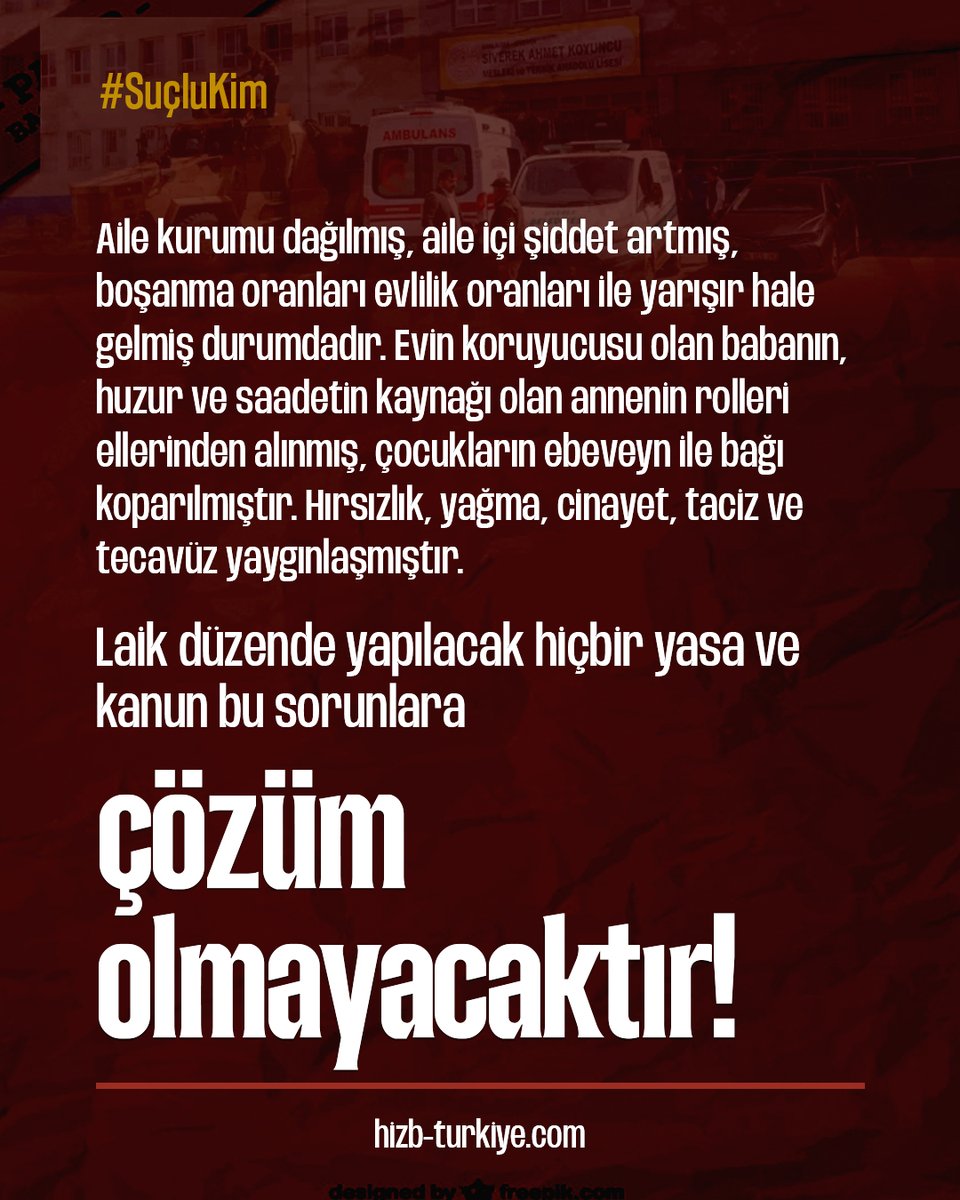 HizbutTahrir Türkiye tweet media