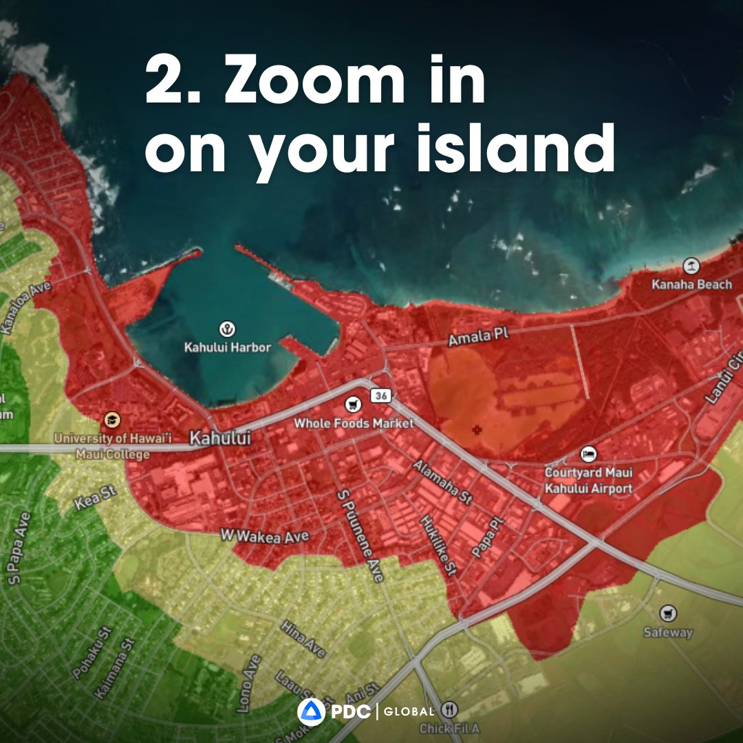 PDC_Global's tweet photo. Aloha! It’s Tsunami Awareness Month in Hawaii. Know your tsunami zone! View it in the DisasterAlert app.

Whether you are a resident (kamaʻāina) or visiting the islands, it’s important to know if you are in a tsunami zone. Download the free DisasterAlert app to check your zone and receive early warnings for tsunamis and other hazards affecting Hawaii.
>>> The Tsunami Evacuation Zones (Hawaii) layer is displayed automatically in DisasterAlert and is also accessible under Layers > Hawaii > Hazard Zones.

Are you a disaster management or humanitarian assistance professional? Request access to DisasterAWARE Pro - https://t.co/bYrXC4rNaF - for access to hazards, risk information, live cameras, advanced analytics, and more!

#EarlyWarningforAll #SaferWorld #Hawaii #maui #oahu #kauai #bigisland #Tsunami #hazard #DisasterAlert
@Hawaii_EMA
@Maui_EMA
@CivilDefenseHI
@Oahu_DEM
