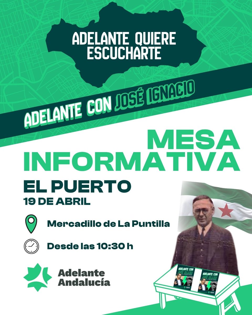 Adelante Andalucía - El Puerto ۞💚💛 tweet media