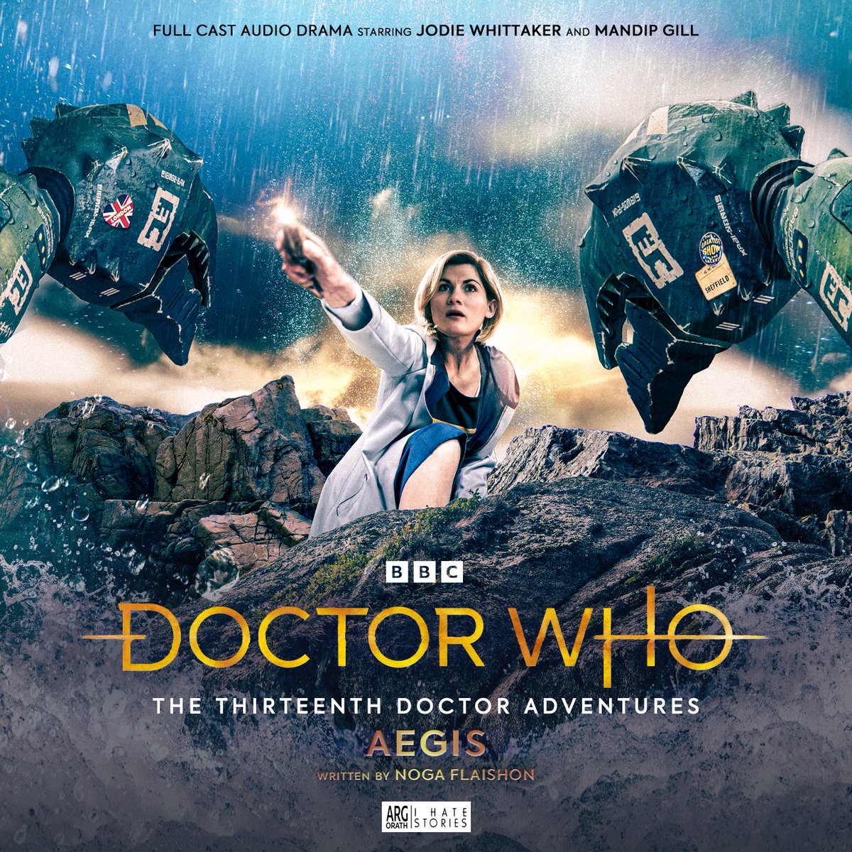 argodotz64's tweet image. Here's my alternate cover for Aegis!

did this one like a month back but forgot i had finished it and never posted it lol

@bigfinish @bbcdoctorwho #doctorwho #jodiewhittaker #mandipgill