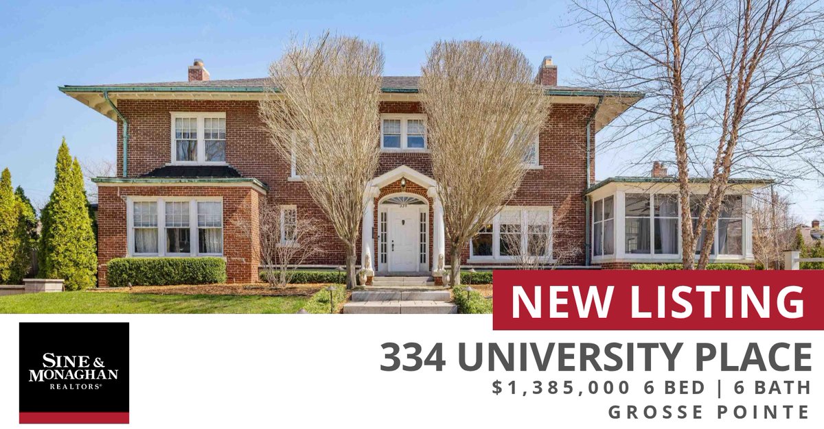 gppollyryan's tweet photo. 📍 New Listing 📍 Take a look at this fantastic new property that just hit the market located at 334 University Place in Grosse Pointe. Reach out here or at (313) 402-8294 for more information!

Listed by Michael DeFauw

Polly Ryan https://t.co/nIOGcqLQrQ https://t.co/6NwHgh9uLm