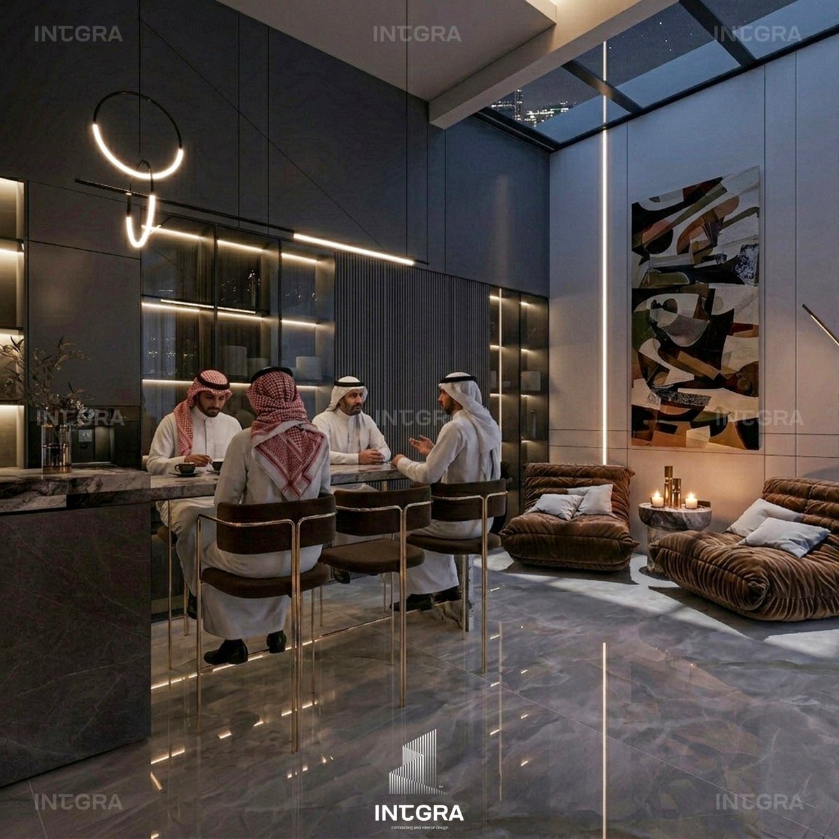Intgraeg's tweet photo. INTGRA is here to be the plot twist in a world of predictable interior design 😉✨

One of INTGRA’s interior design projects for a private villa rest in Saudi Arabia 

Where design comes to surprise 💪😍

#intgra #exterior #interiordesign #construction #furniture #Saudiarabia https://t.co/y9uSwtrbV5
