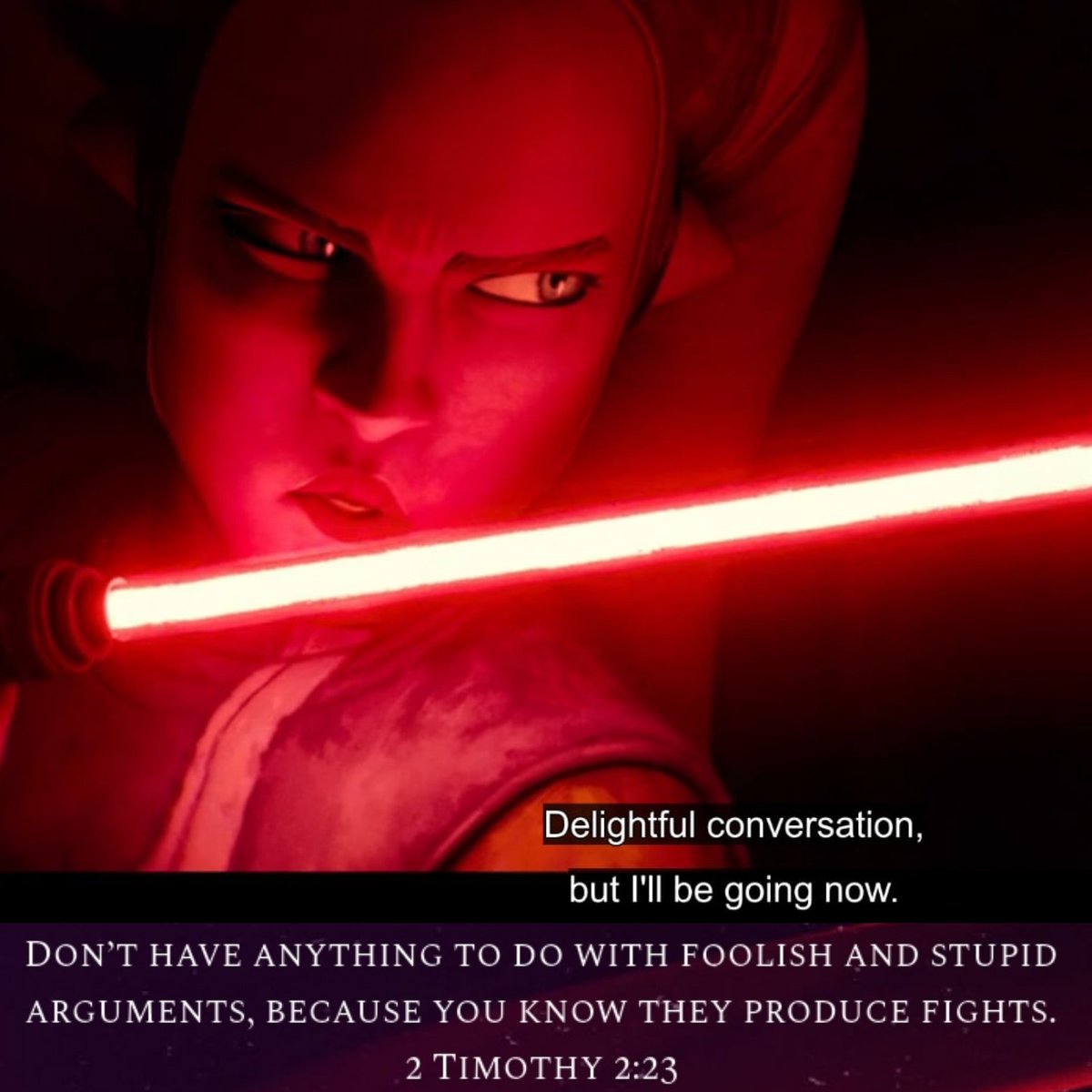 **Me magically disappearing from the comments section.**
 For real though, if people aren't in it to genuinely listen and understand, you might be wasting your time.
#starwars #darthmaul #FaithAndFandom