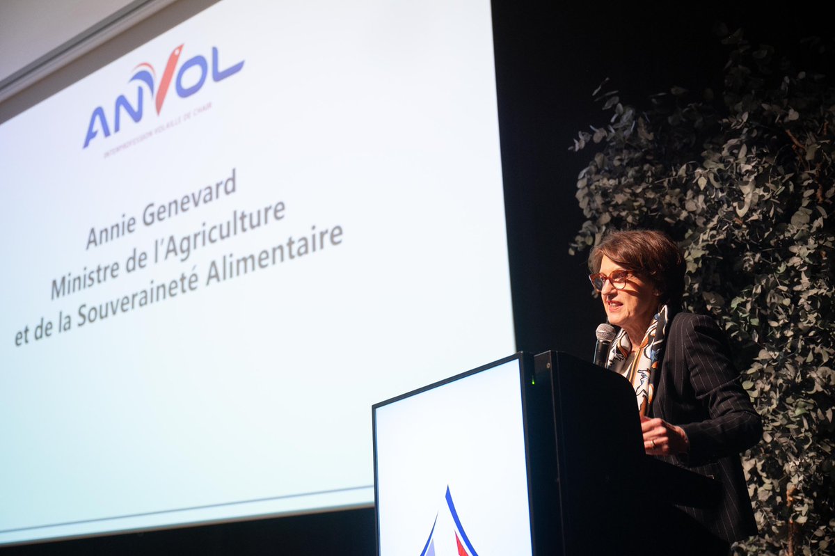 Annie Genevard tweet media