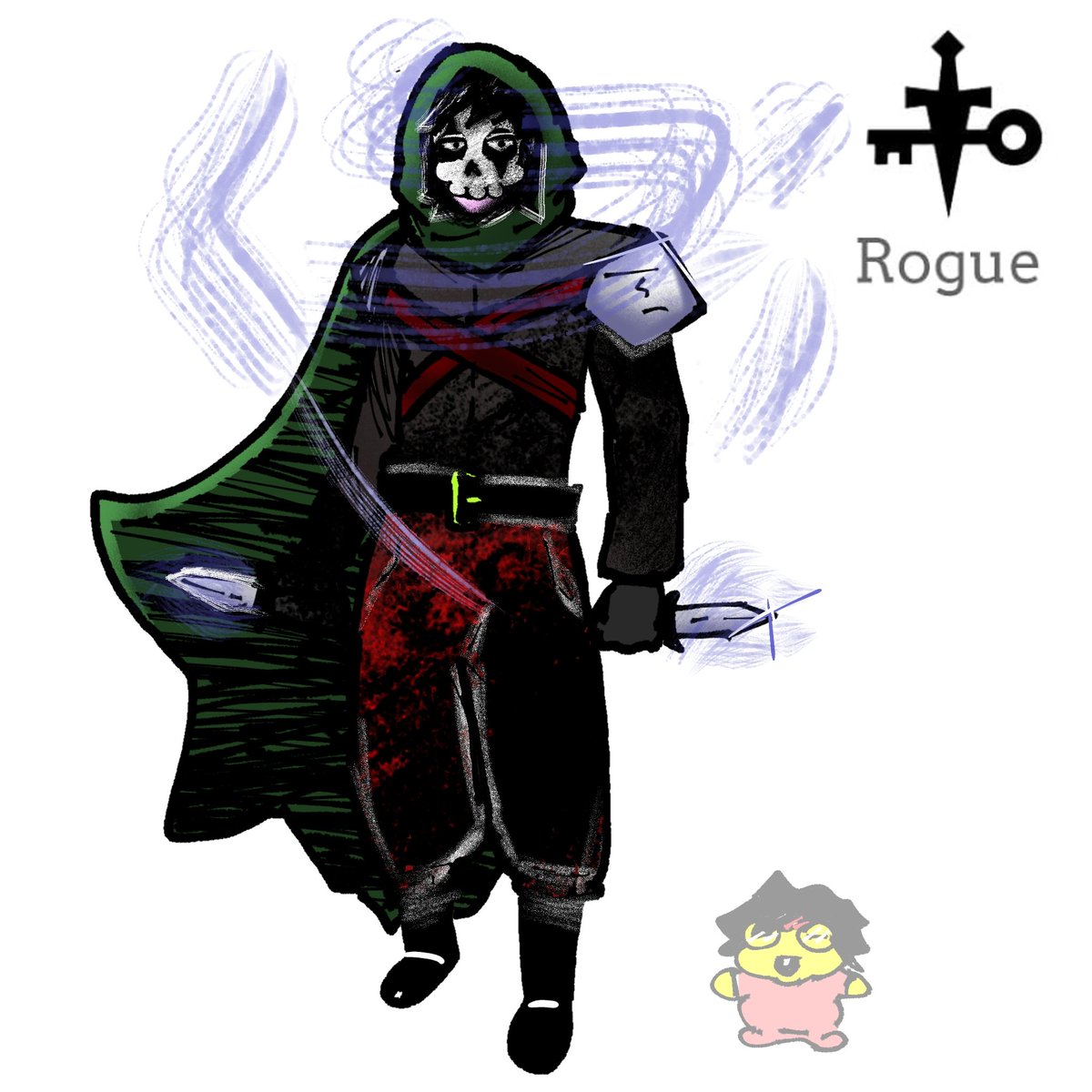 bonesitosz's tweet photo. #proyekta2 Los pk2 si fueran personajes de dungeons and dragons 
(No me gusto como quedaron algunos) https://t.co/LUNuxnCqRb
