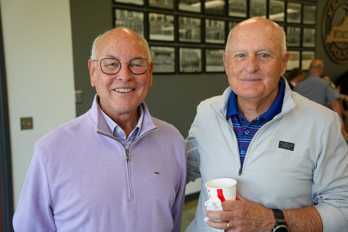 kystatepolice's tweet image. We were proud to host Coffee with Retirees today at the KSP Academy. The service of our retirees built the foundation of who we are today. Staying connected is one way we honor that legacy and show our continued appreciation. #KentuckyStatePolice