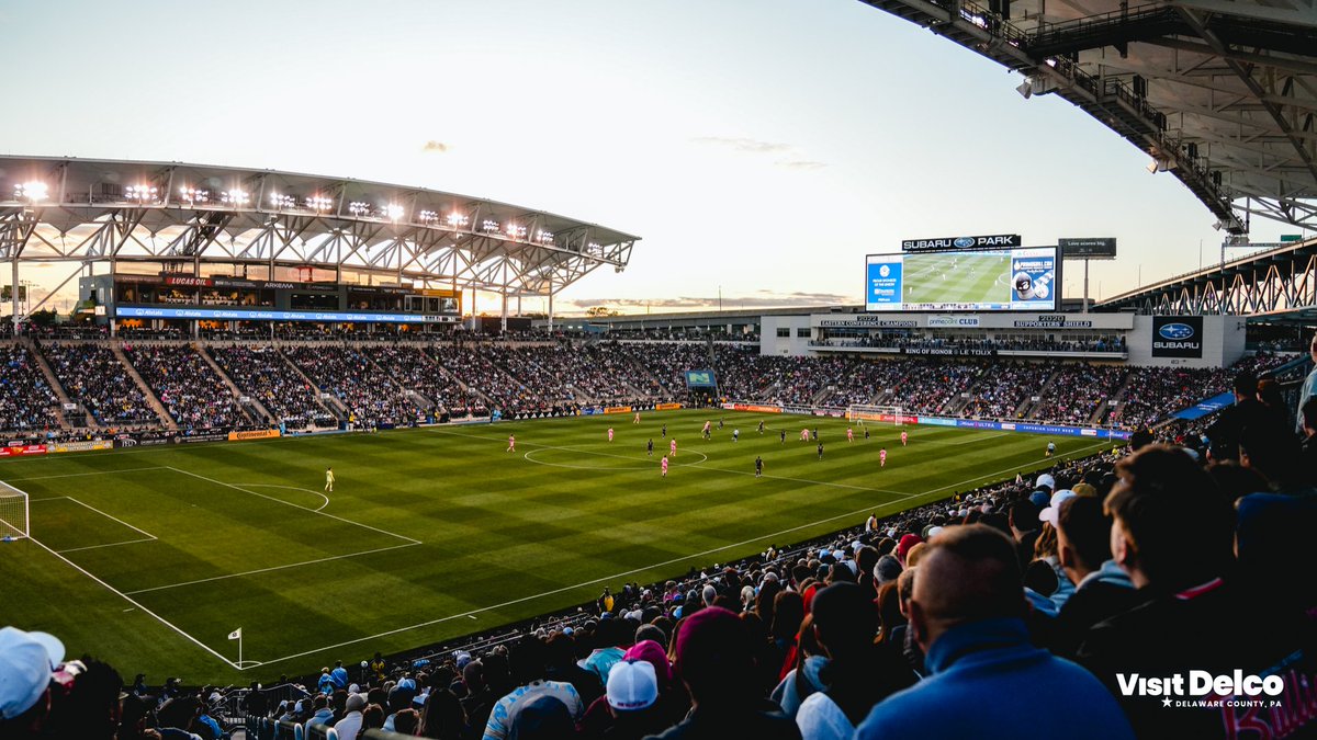PhilaUnion's tweet image. Back home sweet home on Saturday 😌

#DOOP | @VisitDelcoPA
