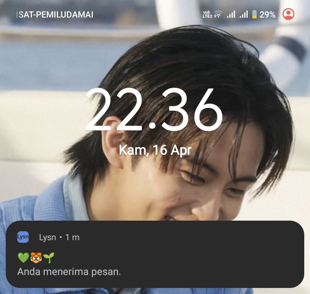 knp yah..... rasanya kyk life is worth again pas dpt ini tuh...... 😔